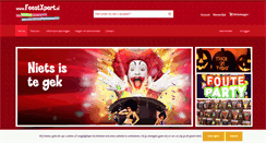 Desktop Screenshot of feestxpert.nl