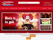 Tablet Screenshot of feestxpert.nl